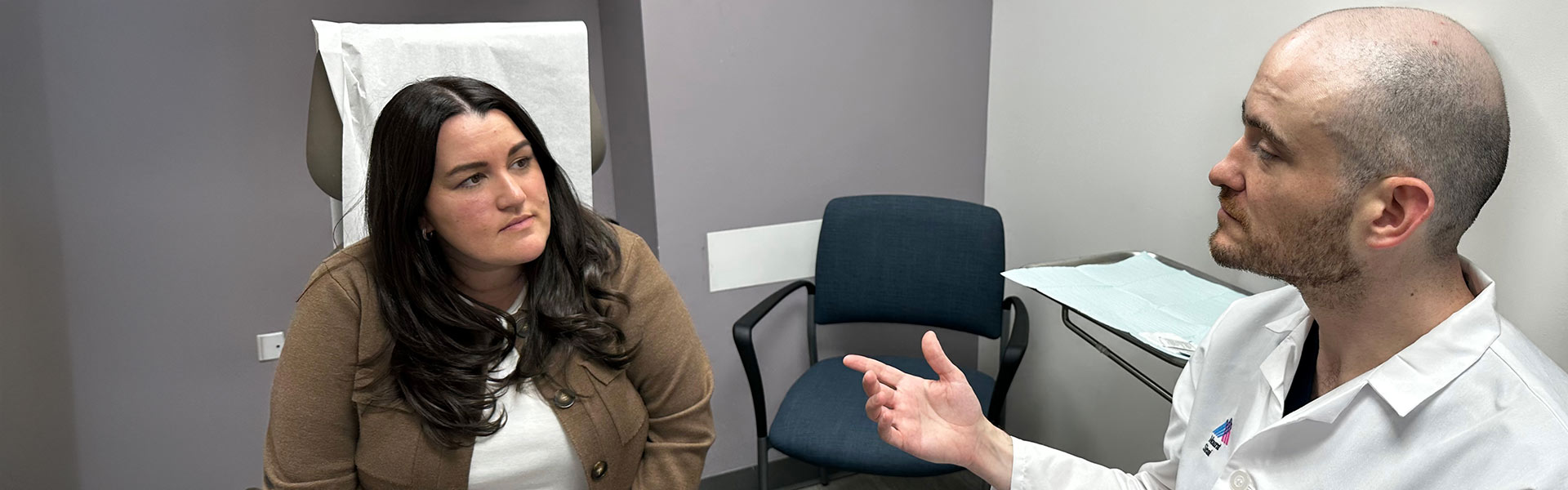 Jackie Mills sees the dermatologist twice a year and uses advanced technologies like the Vectra scan to monitor any changes in her skin.