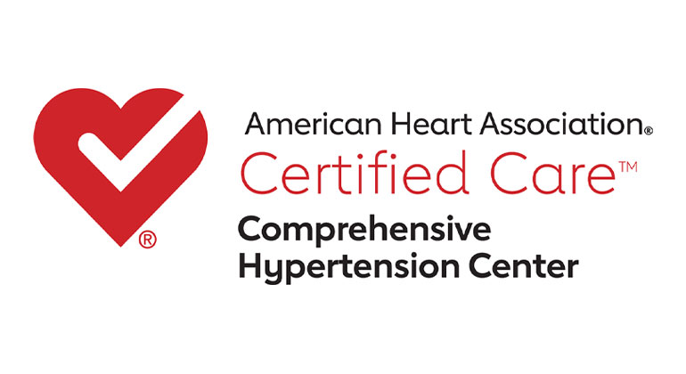 AHA comprehensive hypertension center logo