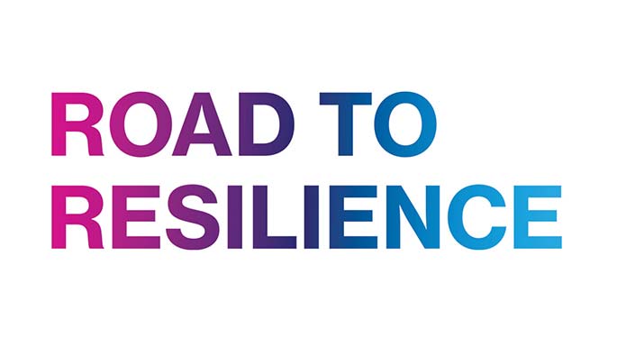 Road to Resilience sign