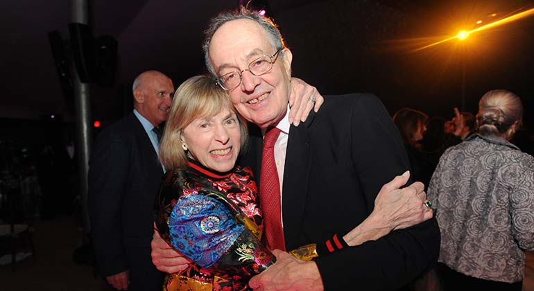 Betty Levin and Trustee John A. Levin