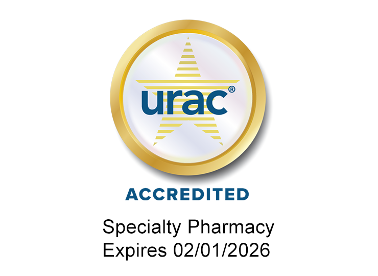 Photo of URAC badge