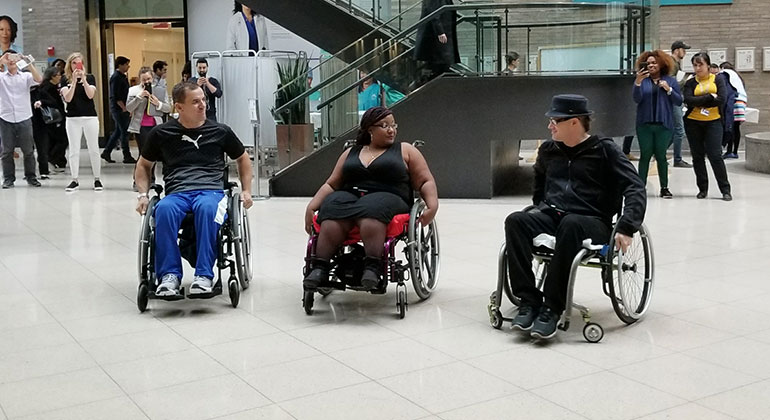 People in Wheelchairs