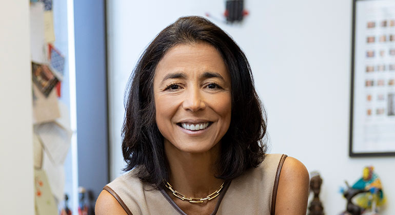 A sitting shot of Dr. Mirian Merad