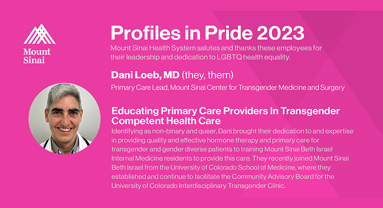 Profiles In Pride Dani Loeb