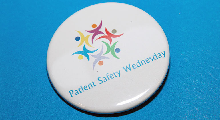 Patient safety pin