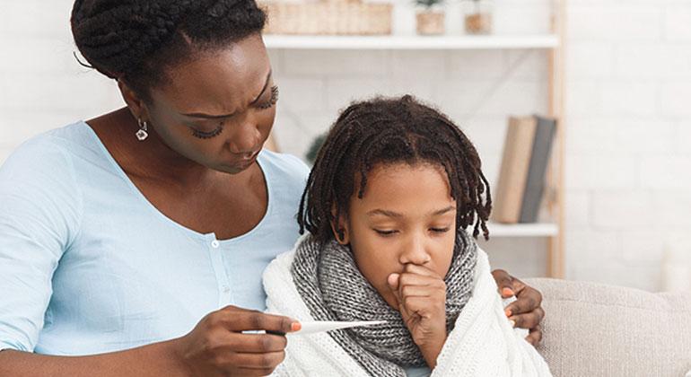 Image of nurse with patient