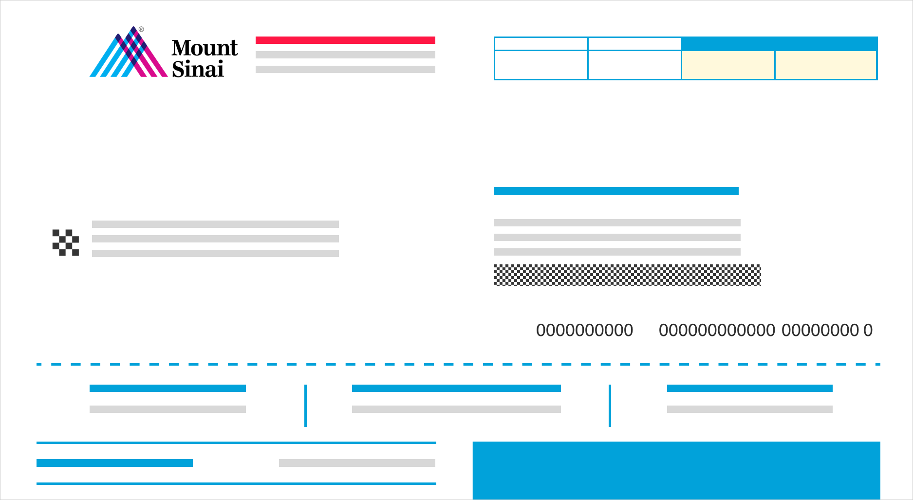 Hospital and Physician Bills