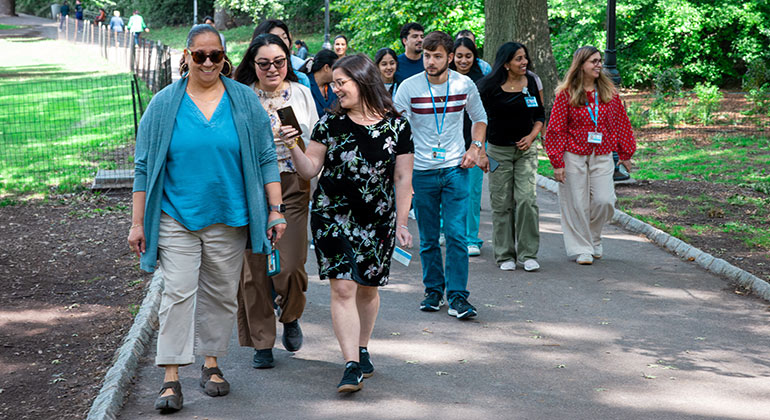 group walk