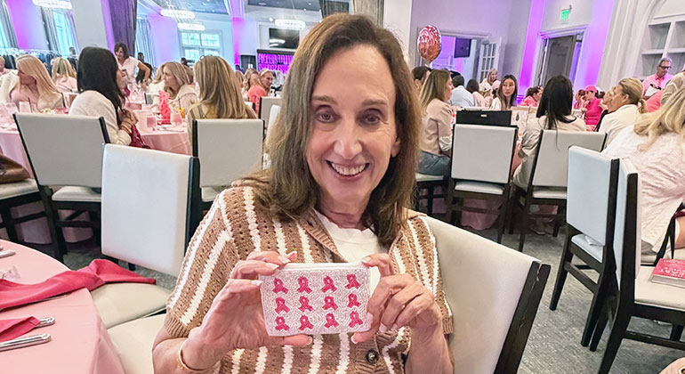 Ms. Bauman, a patient at Mount Sinai