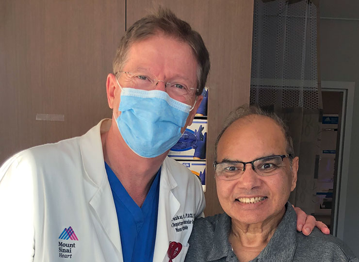 Photo of image of naresh mistry, md and his doctor, john puskas, md