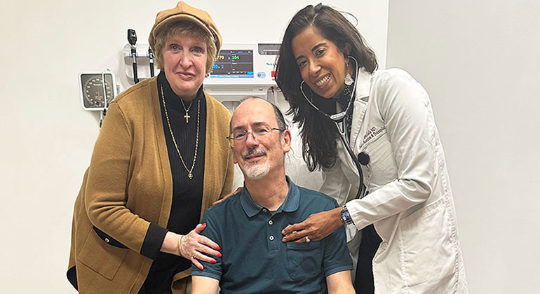 patient, family and doctor
