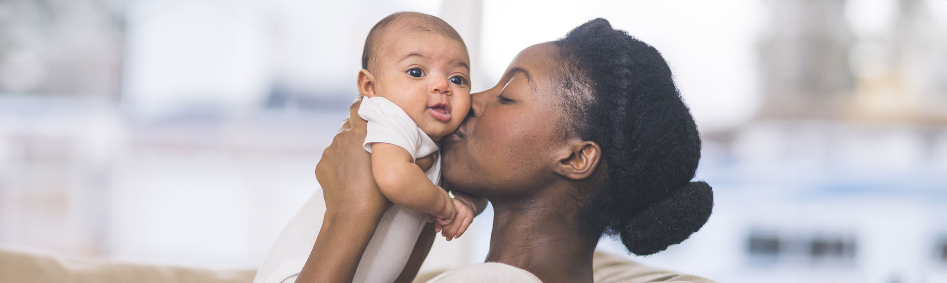 Image of mother with baby