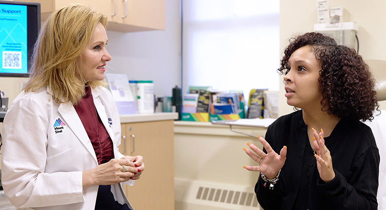doctor consulting patient