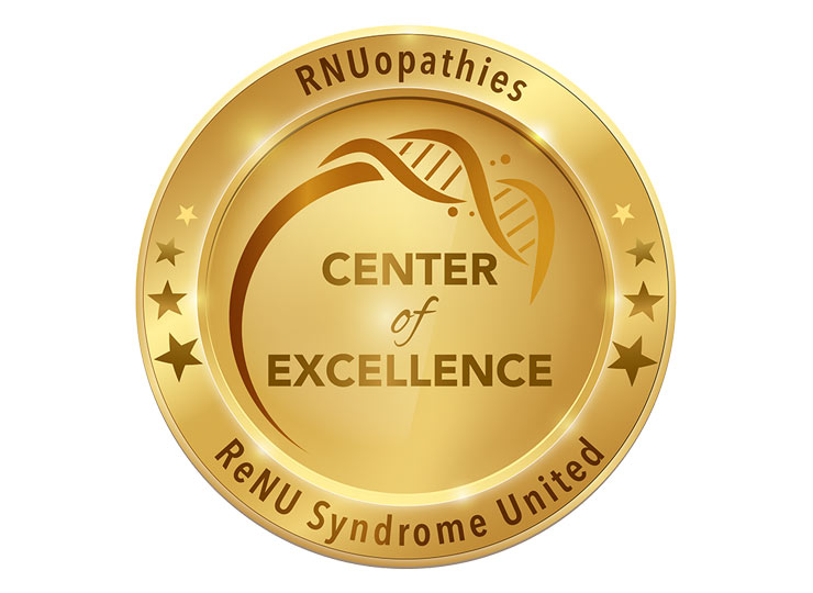Photo of ReNU Syndrome United Center of Excellence logo