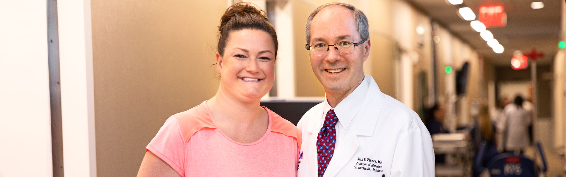 Woman with doctor