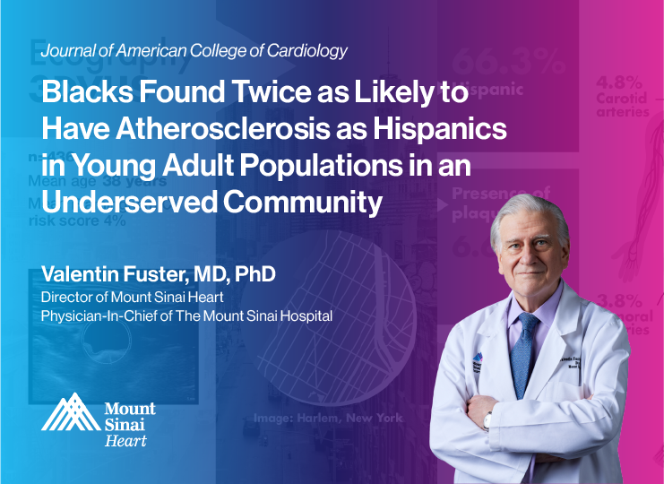 Photo of Blacks found twice as likely to have atherosclerosis as Hispanics in young adult populations in an underserved community