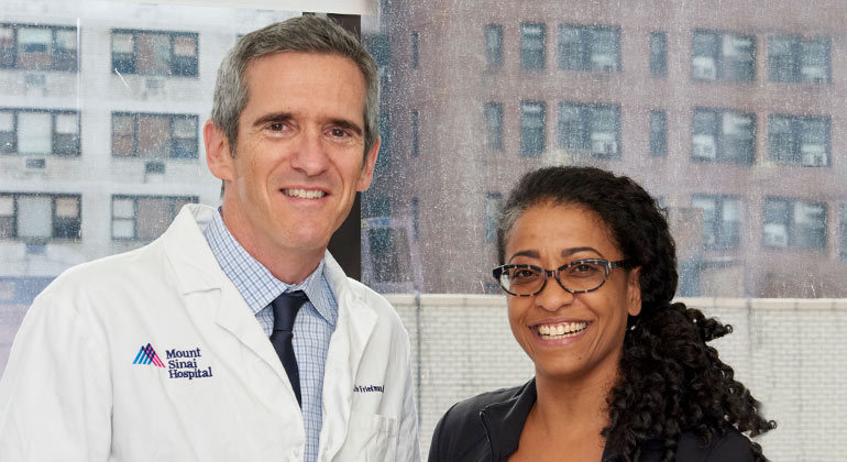 Image of patient with doctor
