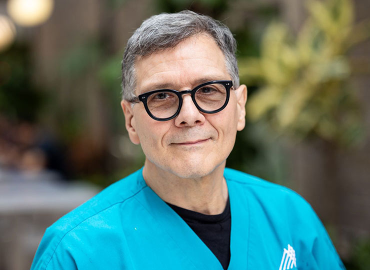 Photo of nurse John Schwartz