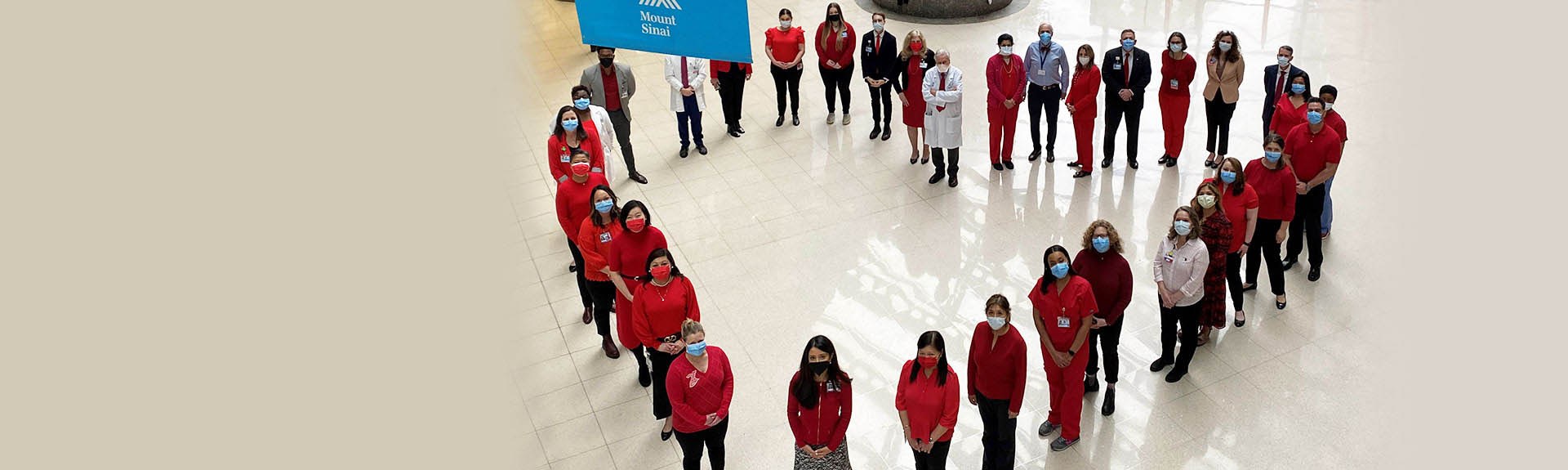 Mount Sinai heart group shot