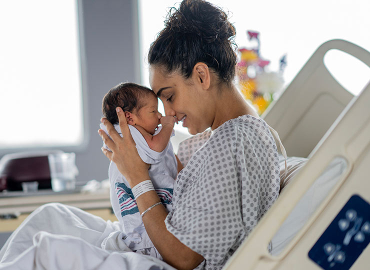 Photo of Image of mother holding baby