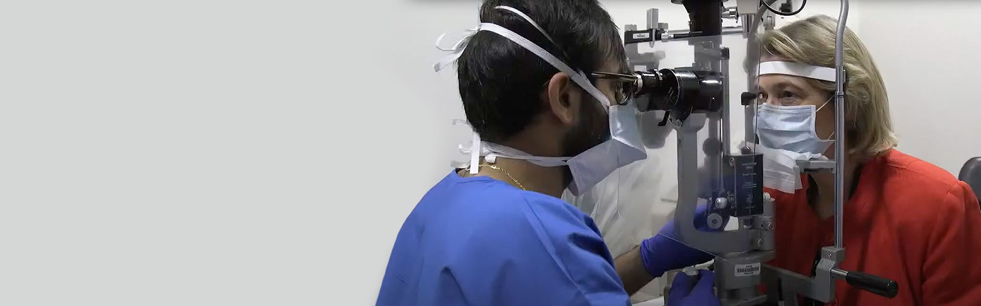 Image of doctor examining patient