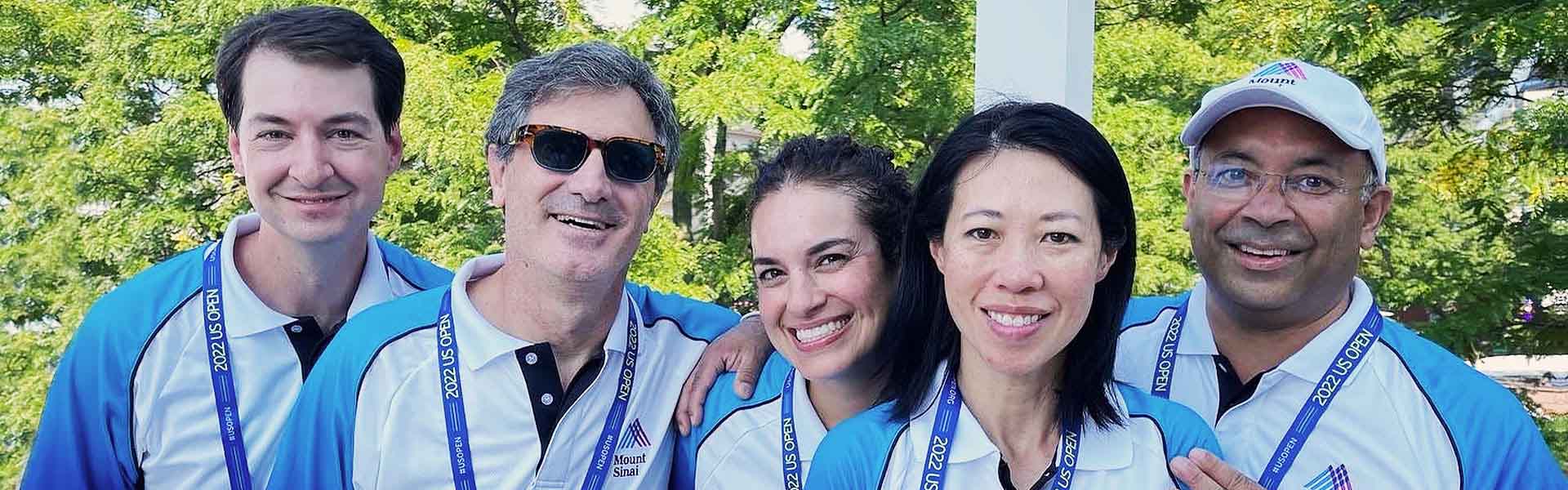 US Open Mount Sinai team of doctors