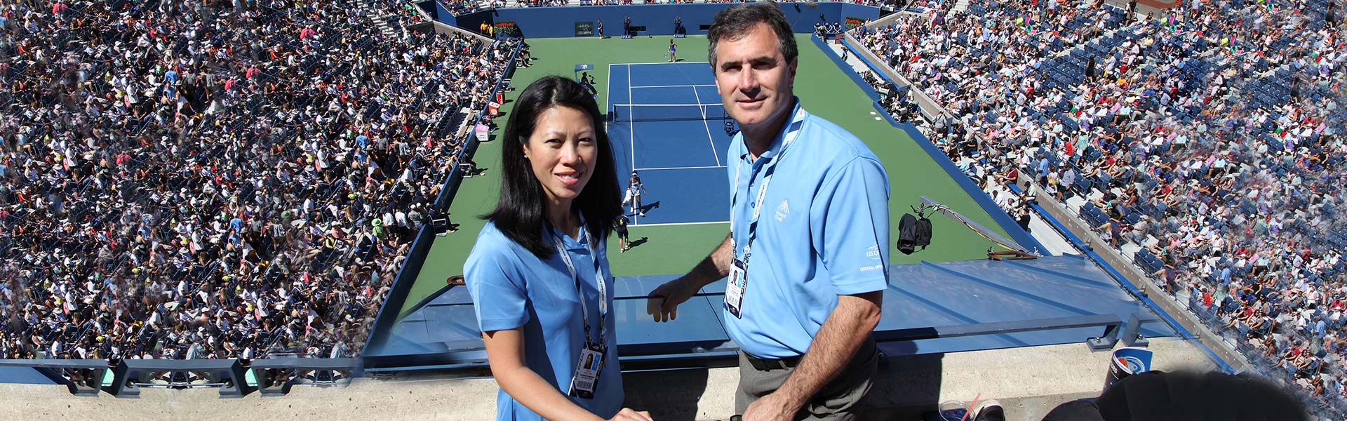 Mount Sinai team at the 2019 US Open