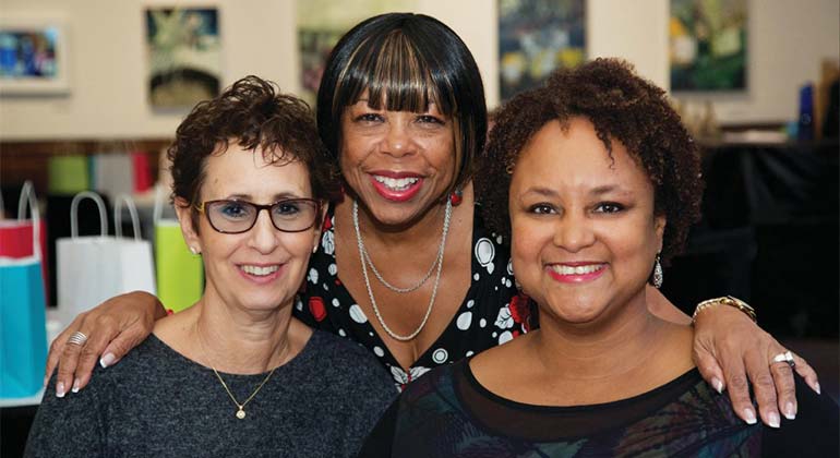 Image of three female women