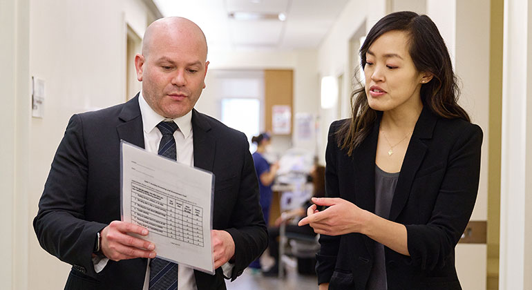 doctors in hallway