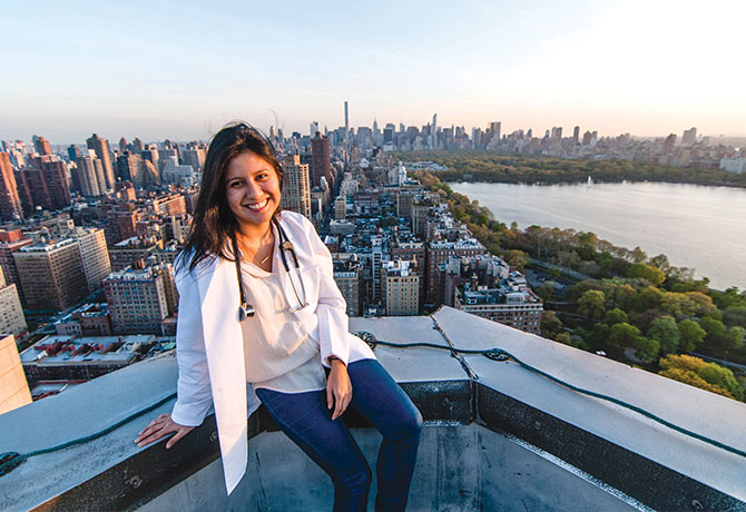 A photo of Denisse Rojas Marquez, MD Candidate, Class of 2019