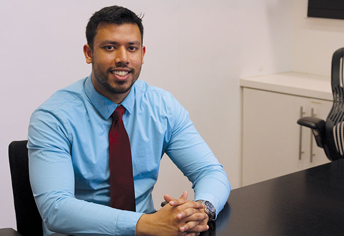 A photo of Jamil Reja, MD Candidate, Class of 2019
