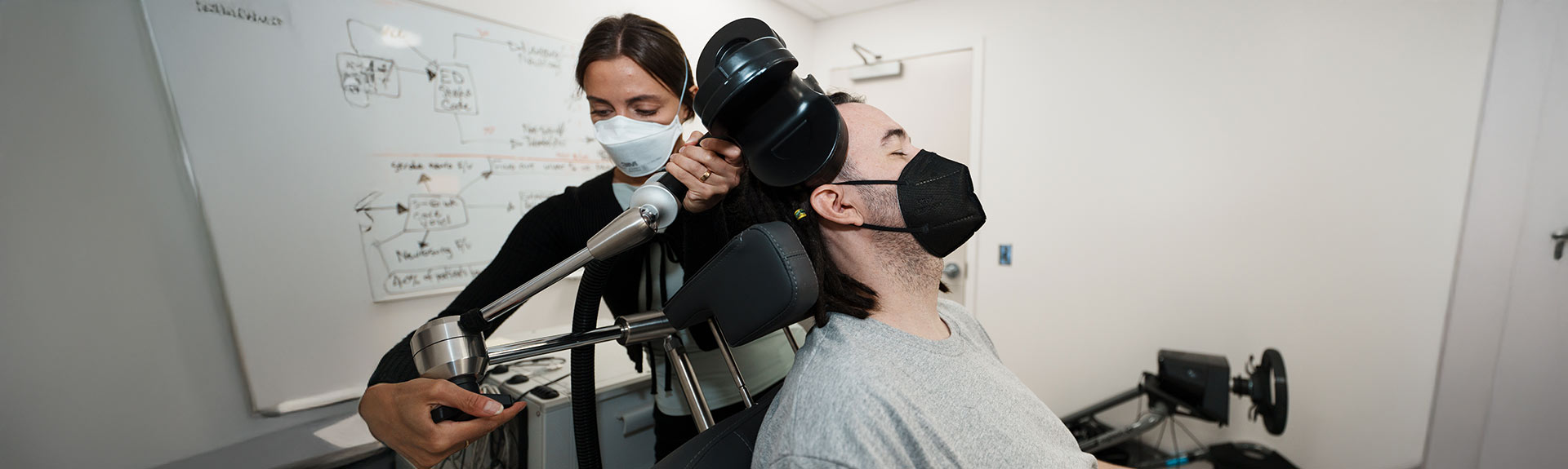 Image of doctor with patient