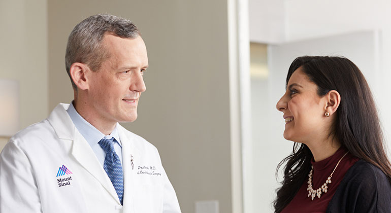 Doctor with his patient