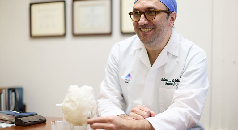 Image of doctor with patient