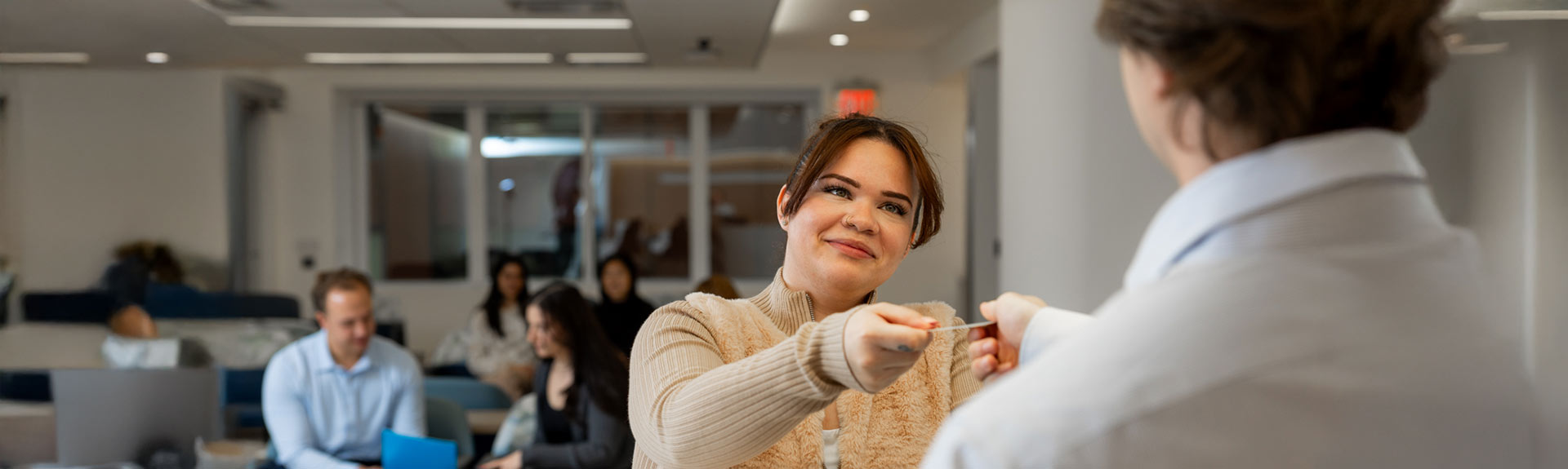 Image of doctor with patient