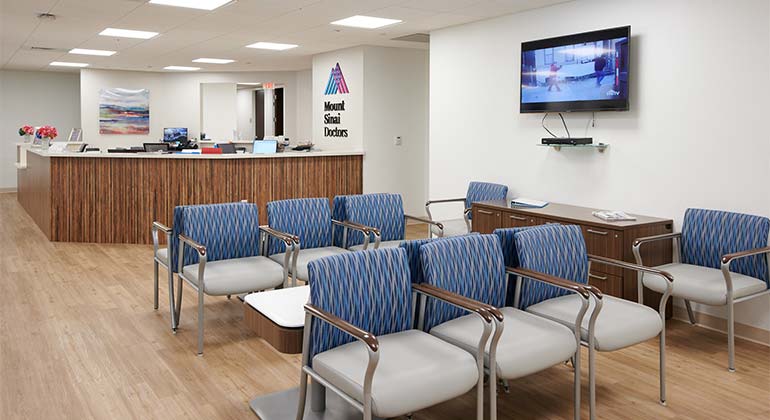 Image of primary care waiting room