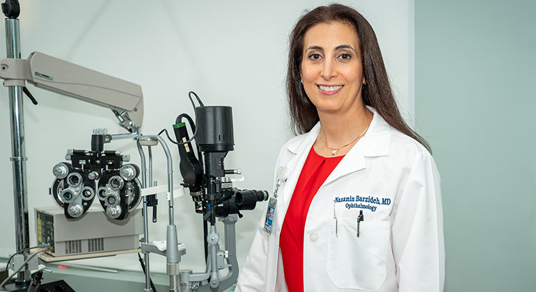 Image of doctor with patient