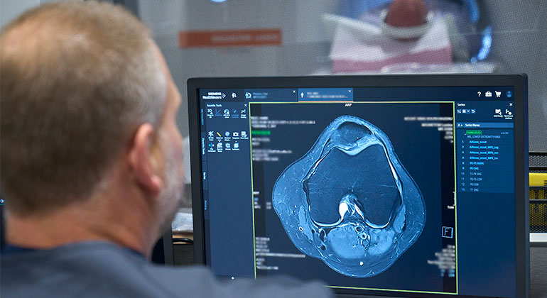 Image of doctor with patient