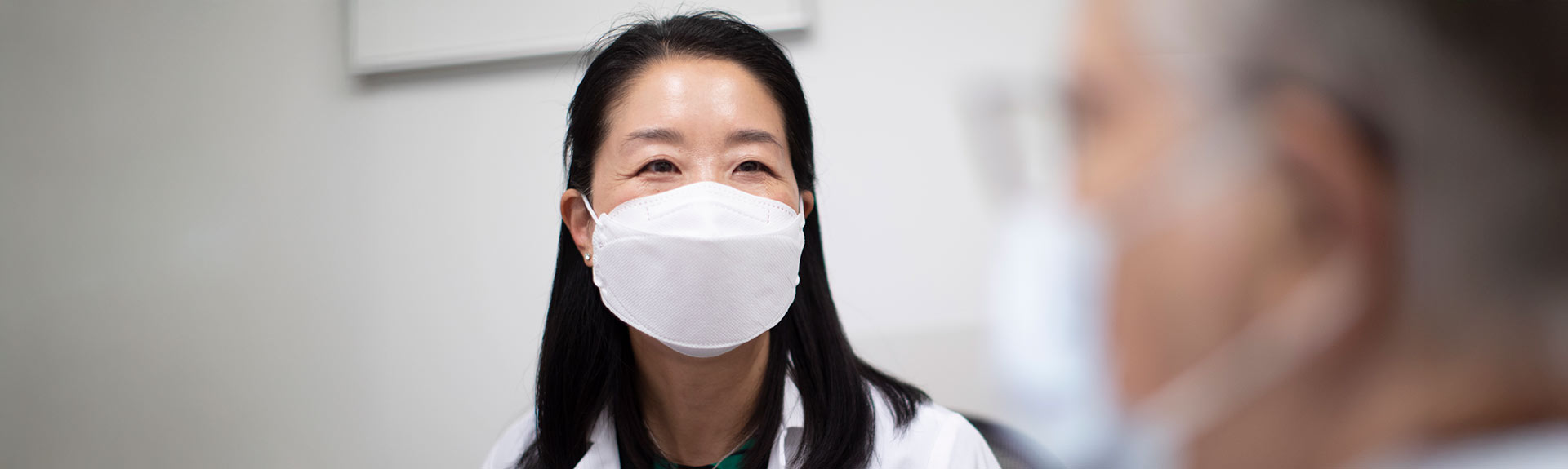 doctor in conversation with patient