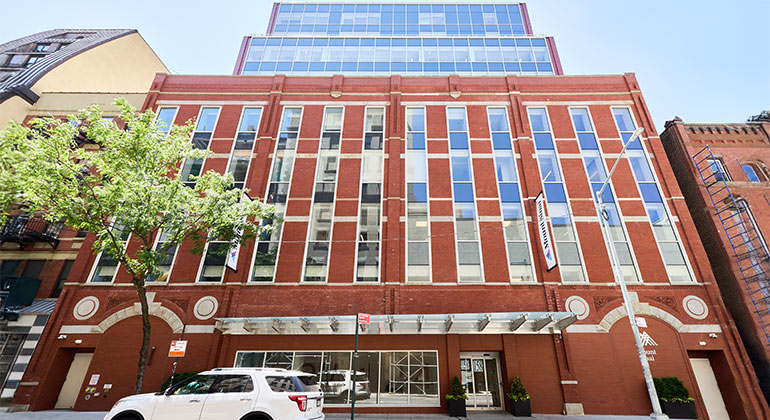 front of Harlem Health Center building