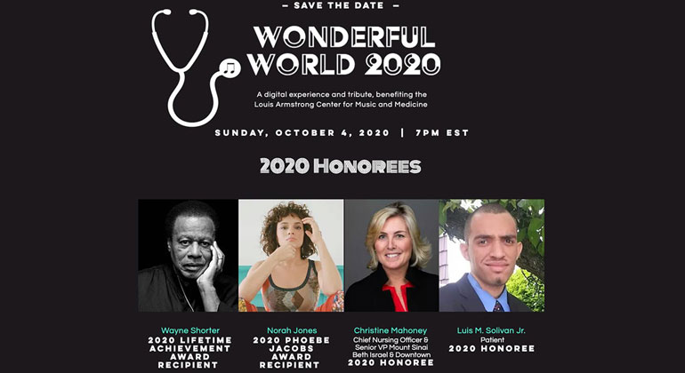 Save the Date Wonderful World 2020