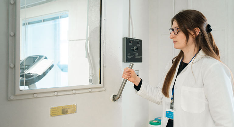 Image of doctor with patient