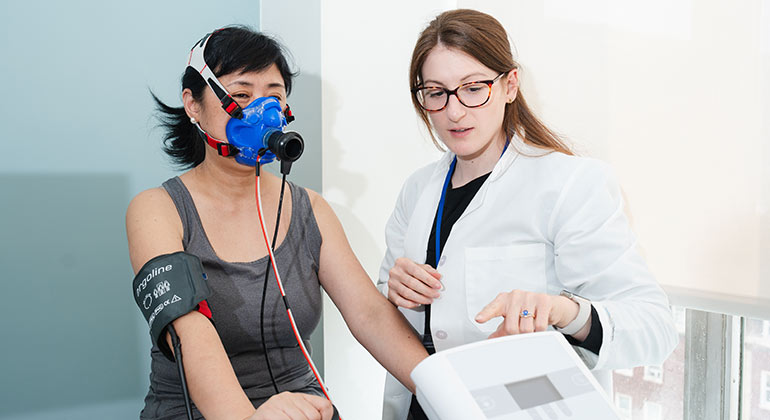 Image of doctor with patient