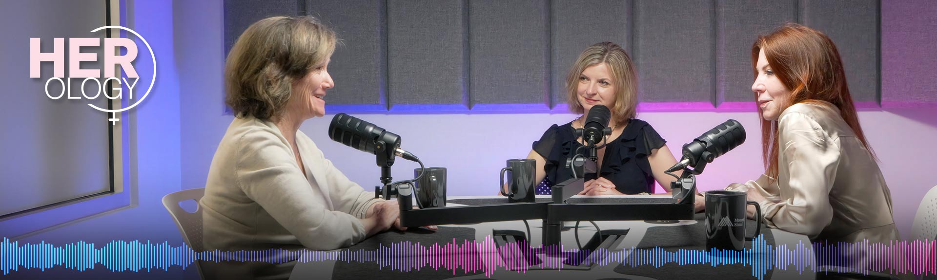 Image of three women talking