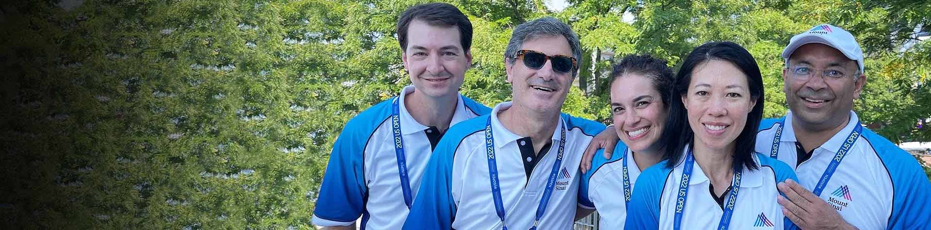 US Open Mount Sinai group shot