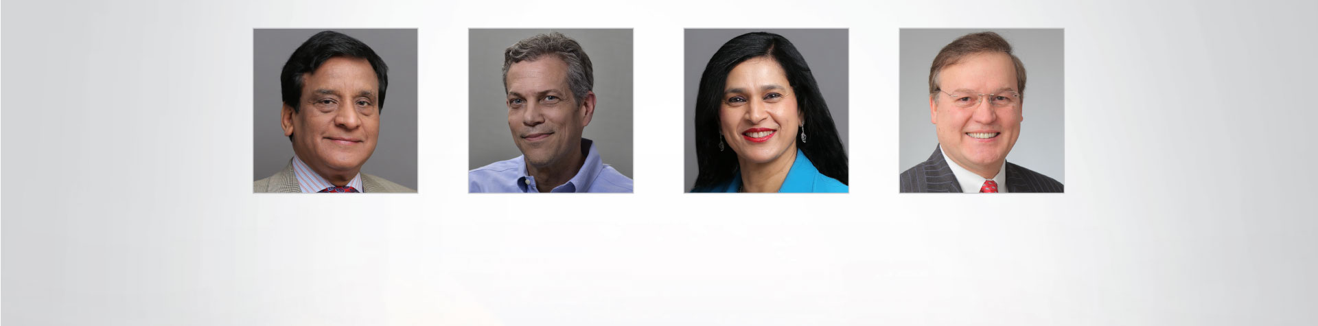 Image of four cardiology doctors