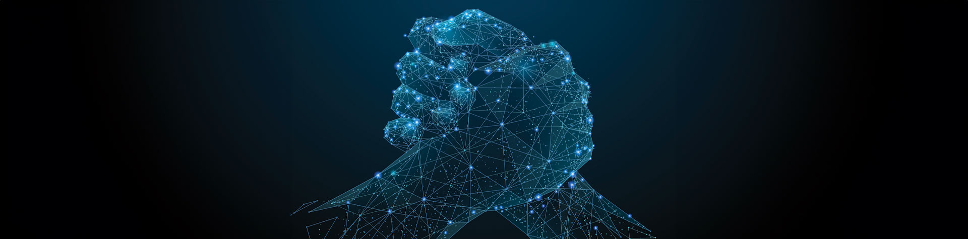 illustration of hand holding eachother