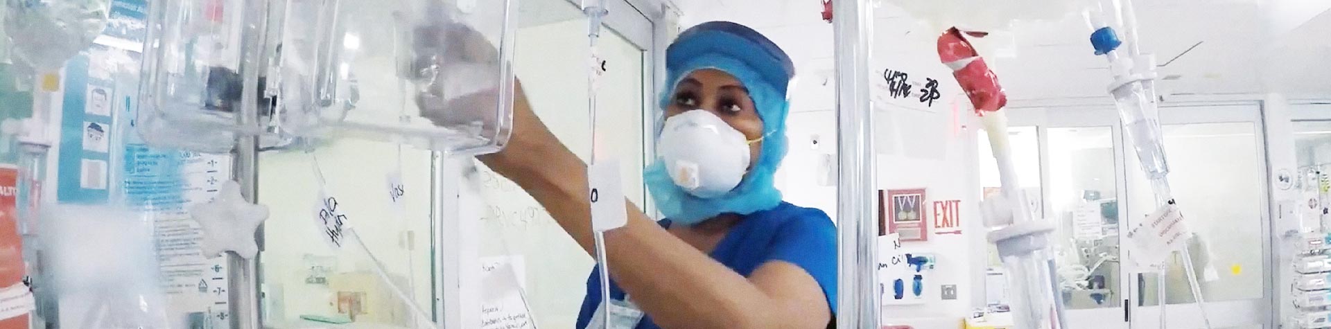 Lady in a mask