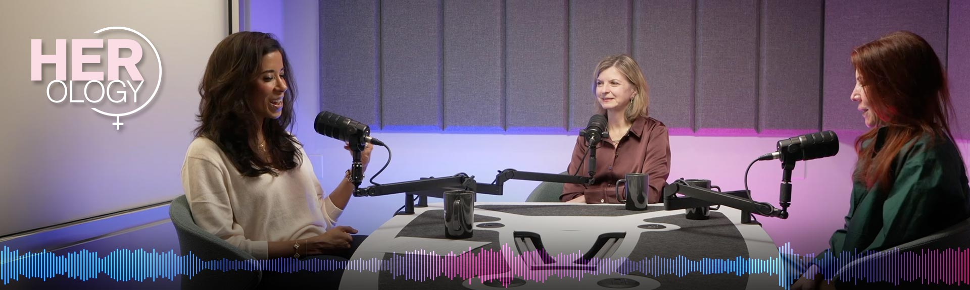 Image of three podcasters