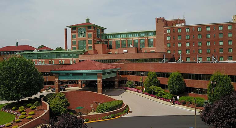 Exterior of Holy Name Medical Center